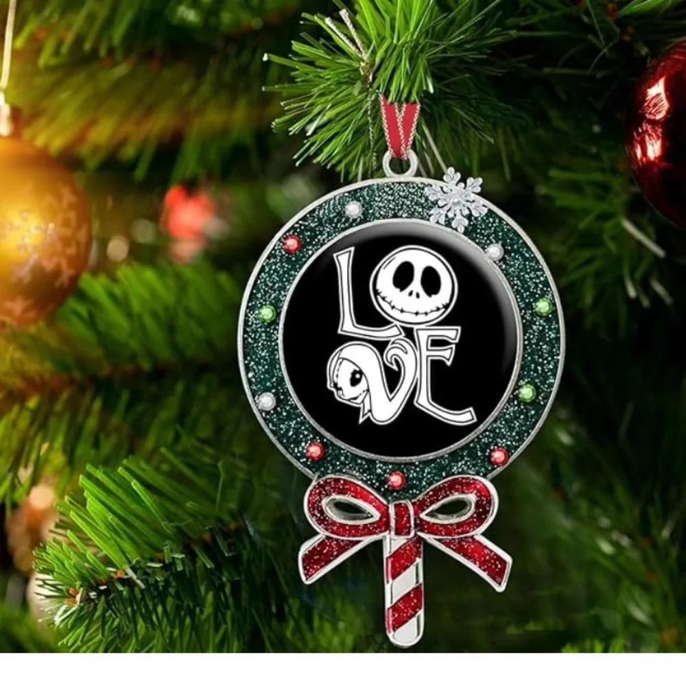 Disney Jack & Sally “LOVE” Lollipop Ornament - NWT